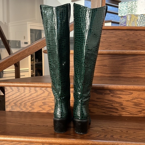 Faux lizard cowboy boots - Picture 4 of 5